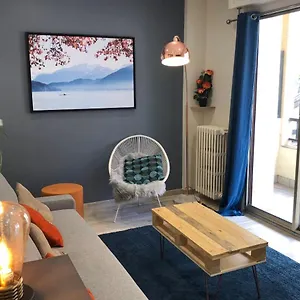 Appartement Appart Moderne 1ch Terrasse Sur Canal Lac à 400m, Annecy